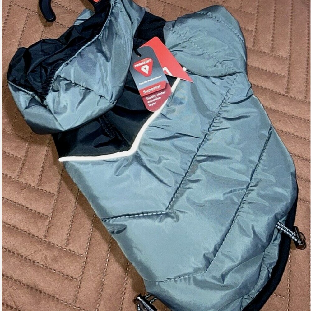 *NEW* Reddy PrimaLoft Insulated Superior Puffer Dog Jacket Coat Size XS 11-13 IN